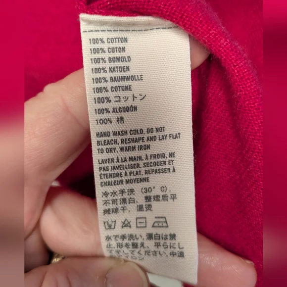 Abercrombie & Fitch Vibrant Red Ruffled Sweater - Picture 6 of 6